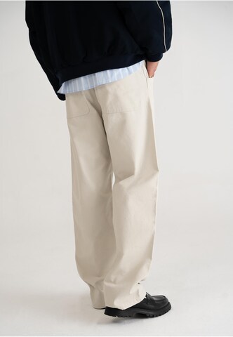 Prohibited Wide Leg Jeans 'SoHo Carpenter' in Beige