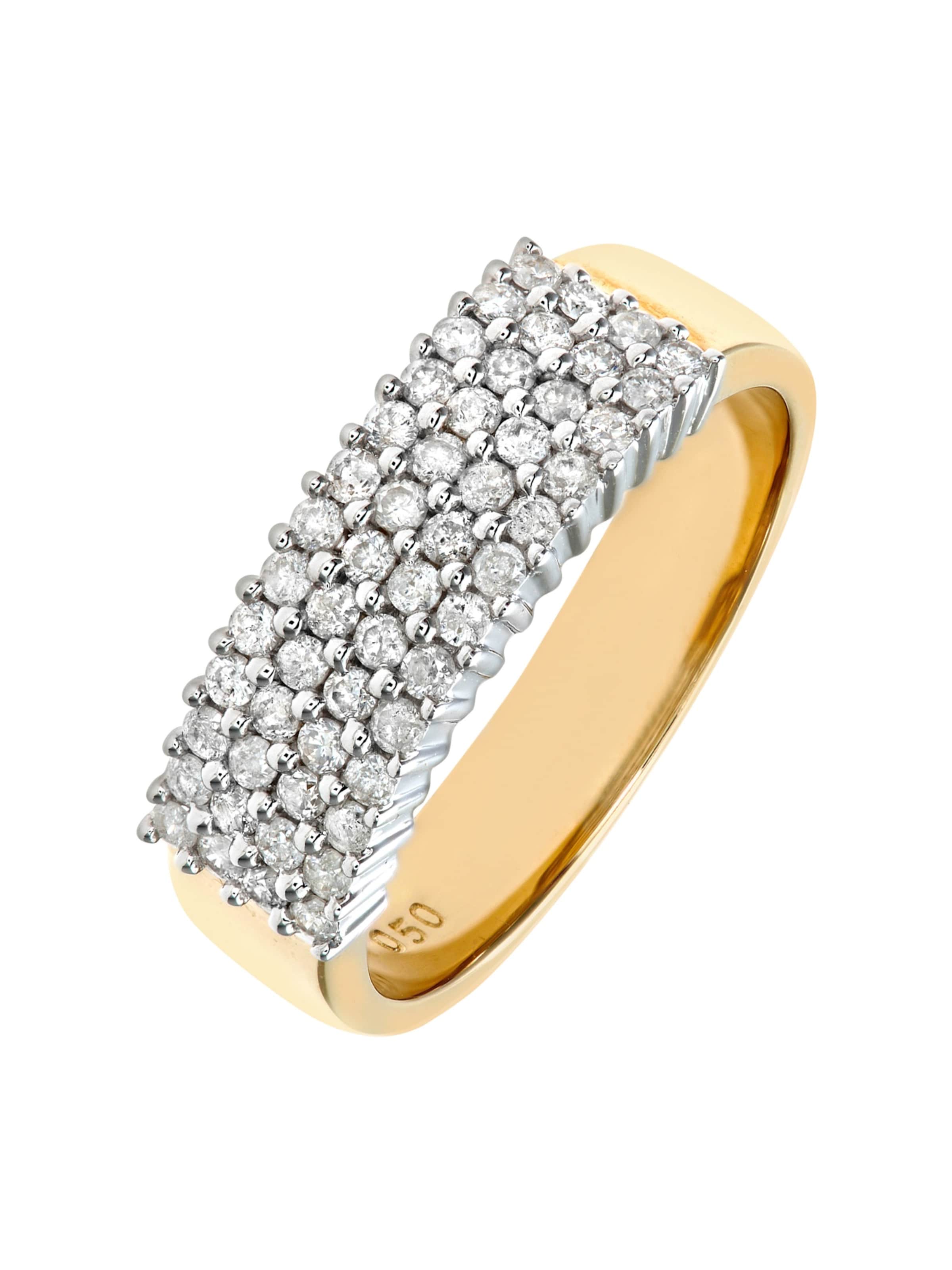 DIAMANT LETERNEL Ring in Gold: front
