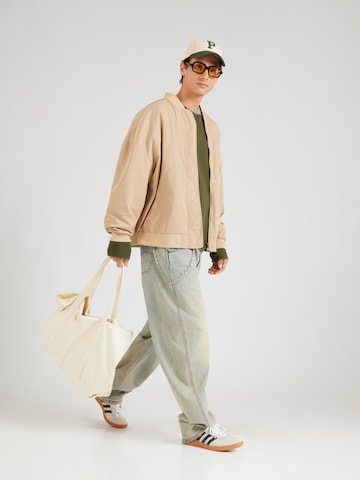 WEEKDAY Sweatshirt 'Vic' in Green