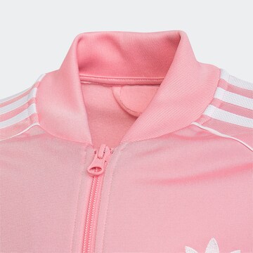 ADIDAS ORIGINALS Regular Sweatjacke 'Adicolor Sst' in Pink