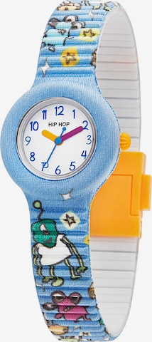 Hip Hop Horloge in Blauw: voorkant