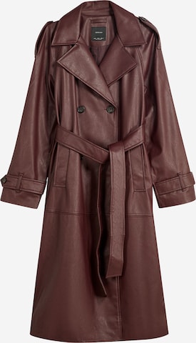 Cappotto di mezza stagione di Bershka in rosso: frontale