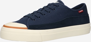 LEVI'S Sneakers 'Square Low' in Blue: front