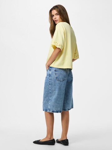 T-shirt 'PCChilli' PIECES en beige