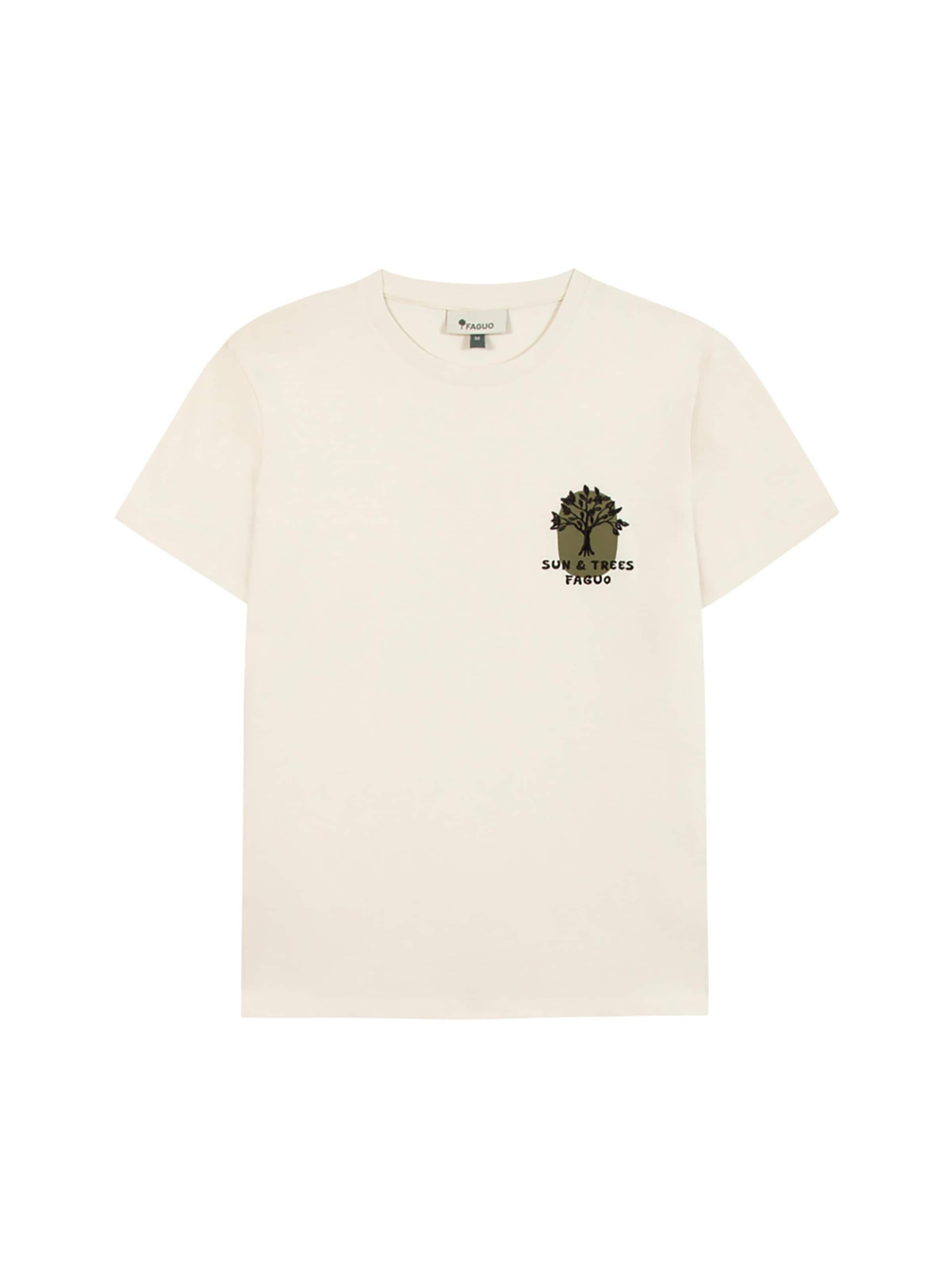FAGUO Shirt 'Arcy' in Beige: front