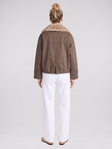 BLONDE No. 8 Winter Jacket 'Tyra II' in Brown