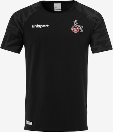 UHLSPORT Performance Shirt '1.FC Köln' in Black: front