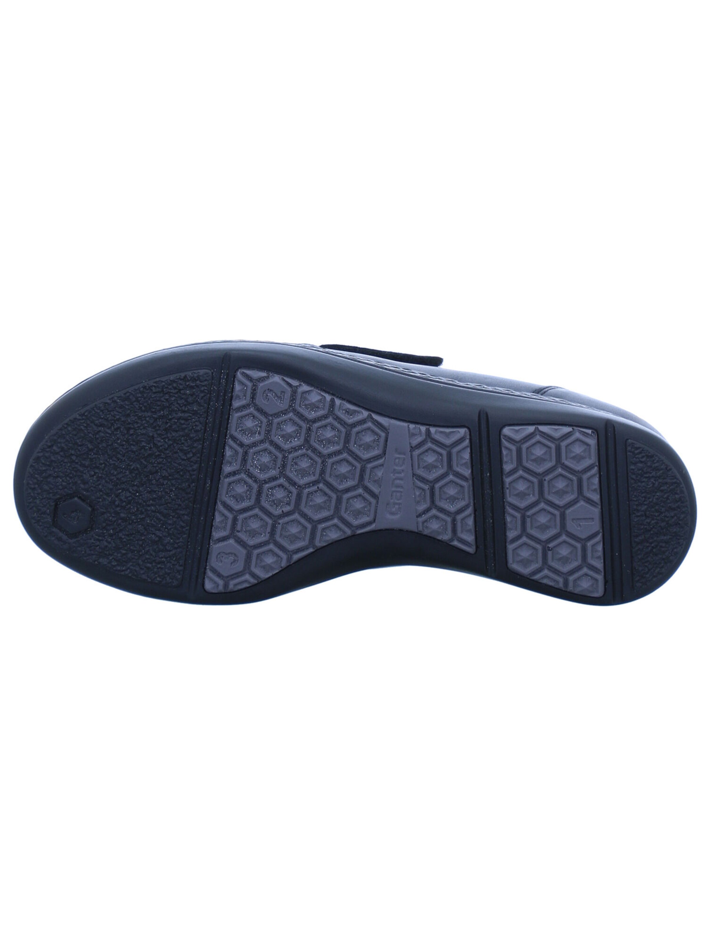 Ganter Classic Flats 'Karla Luise' in Black