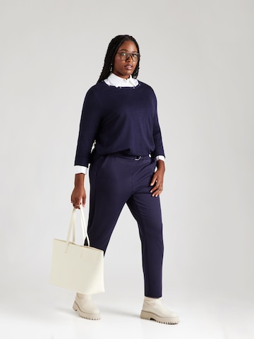SAMOON Pullover in Blau