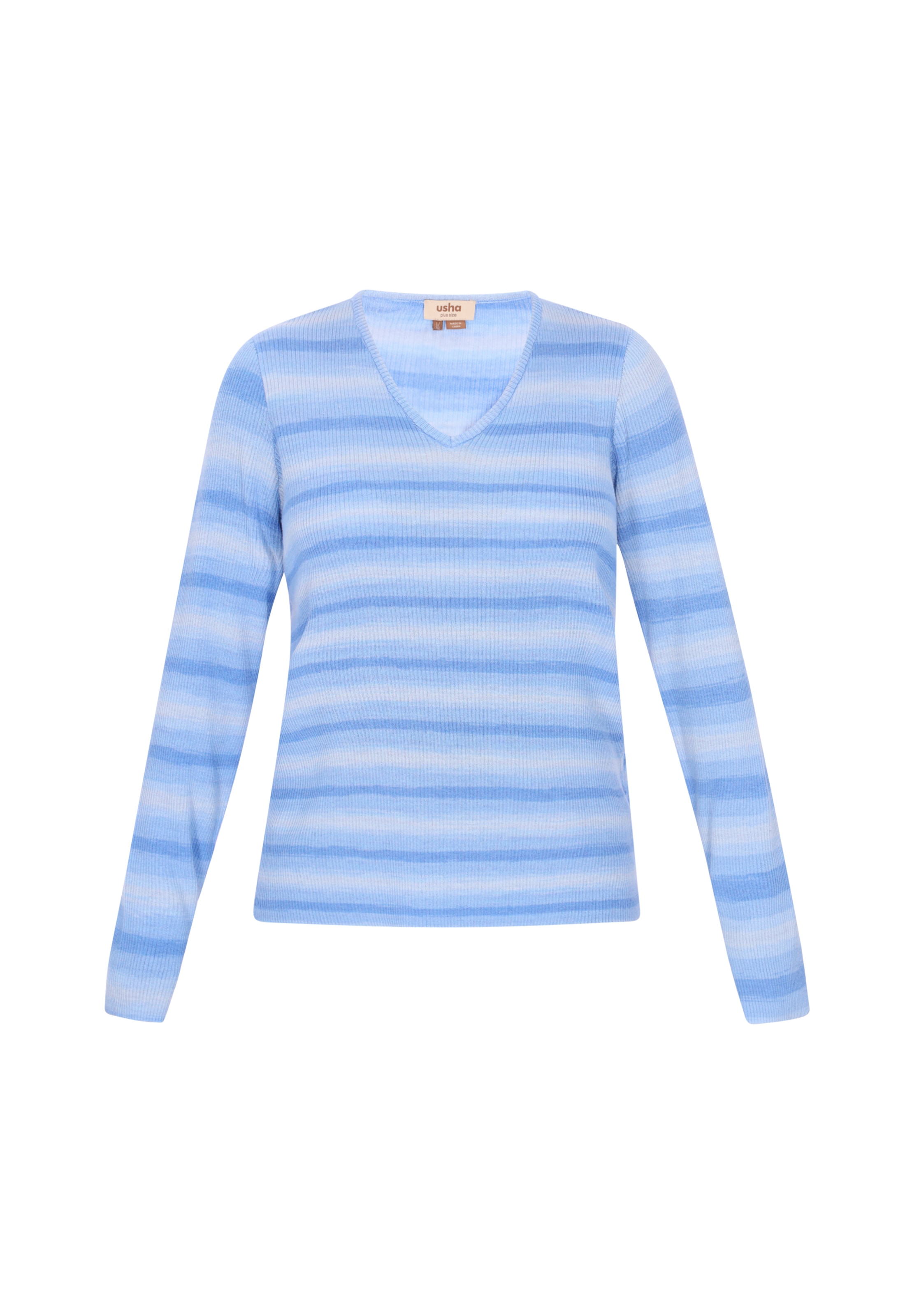 Pull-over Usha en bleu : devant