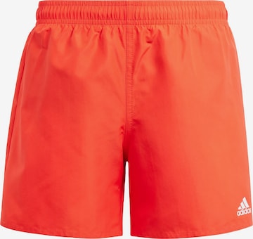 ADIDAS PERFORMANCE Regular Athletic Swimwear in Red: front