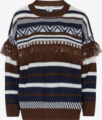 Tanuna Sweater in Brown: front