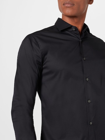 Tiger of Sweden Regular fit Button Up Shirt in Black