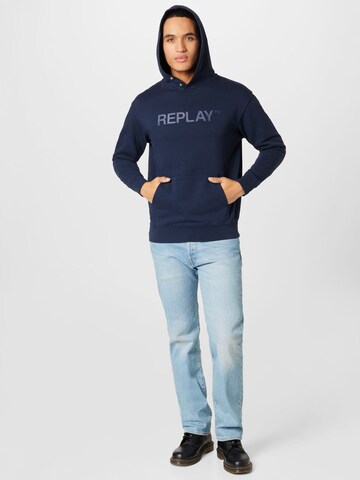 REPLAY Sweatshirt in Blue