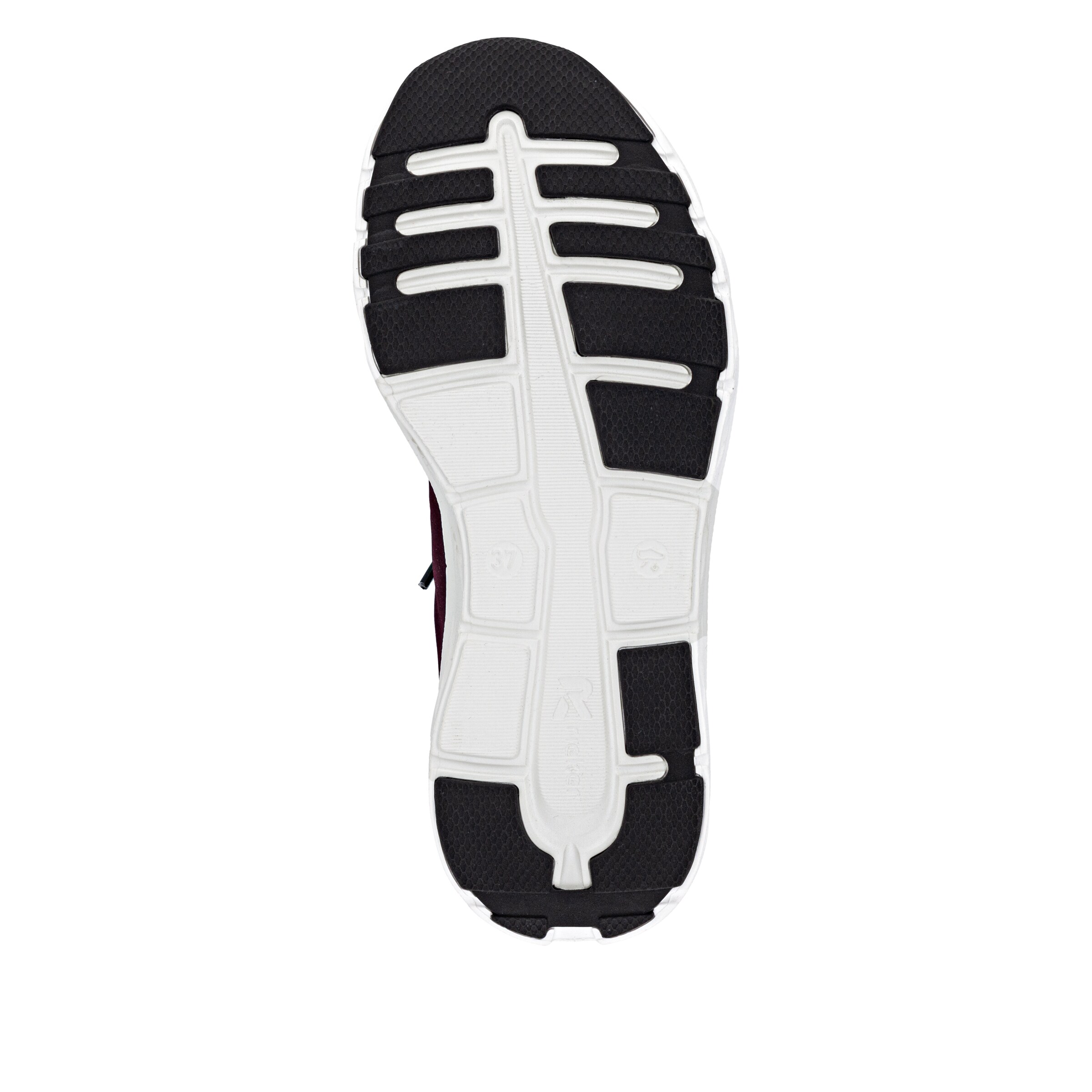 Baskets basses Rieker Sport en rouge