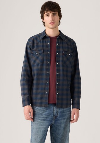 LEVI'S ® Regular Fit Hemd in Blau: Vorderseite