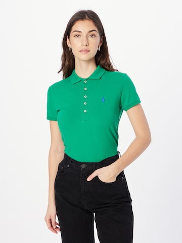 Polo Ralph Lauren Μπλουζάκι 'JULIE' σε πράσινο: μπροστά