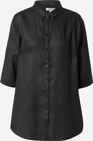 Camicia da donna di Soccx in nero: frontale
