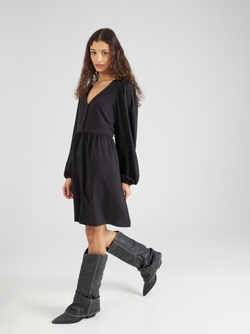 Monki Shirt dress in Black