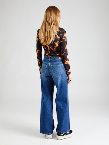 ONLY Wide Leg Jeans 'CHRIS' in Blau