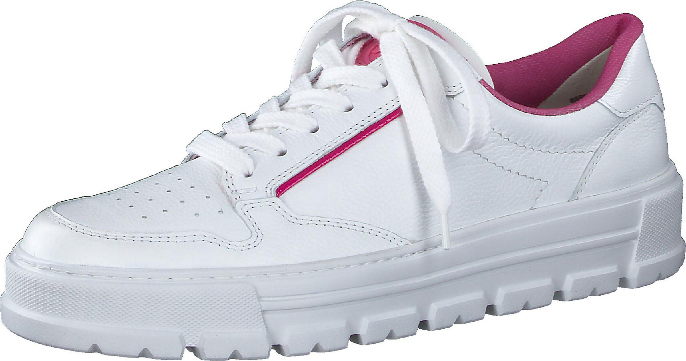 Sneaker bassa di Paul Green in bianco: frontale