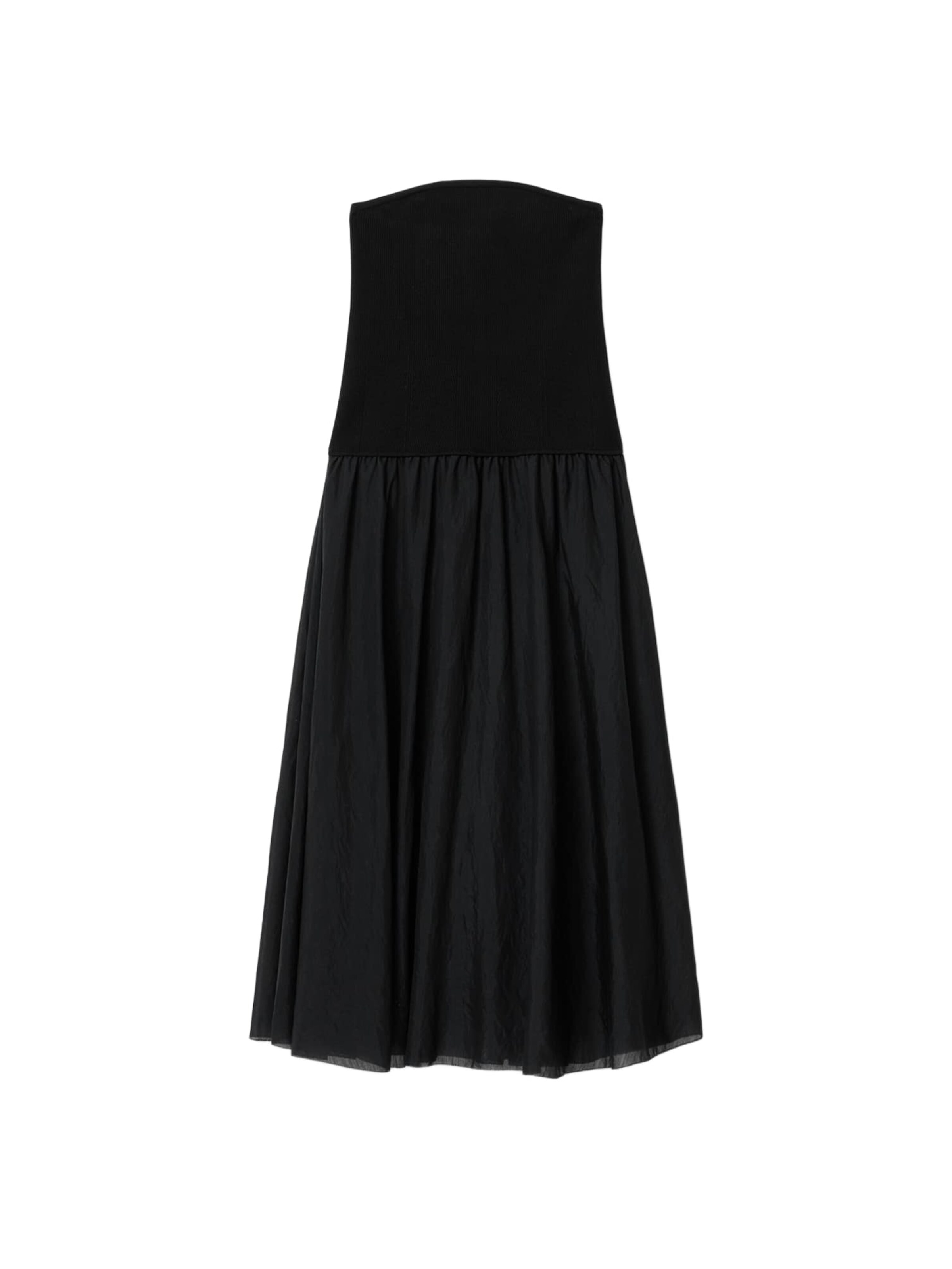 AllSaints - Vestido 'TEGAN' en negro: frente