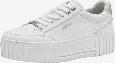 s.Oliver Sneaker in grau / silber / weiß, Produktansicht