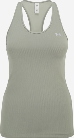 UNDER ARMOUR Sporttop 'Heatgear' in Groen: voorkant