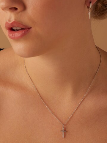 Lucardi Necklace in Silver