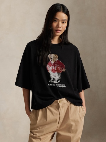 Polo Ralph Lauren Shirt in Black: front