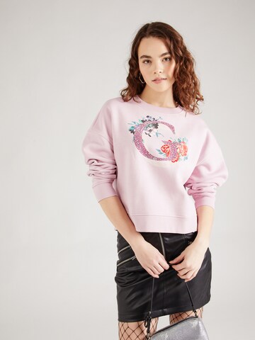 GUESS Sweatshirt in Pink