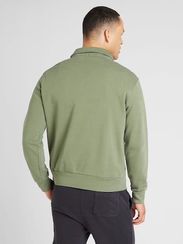 Bluză de molton de la Polo Ralph Lauren pe verde