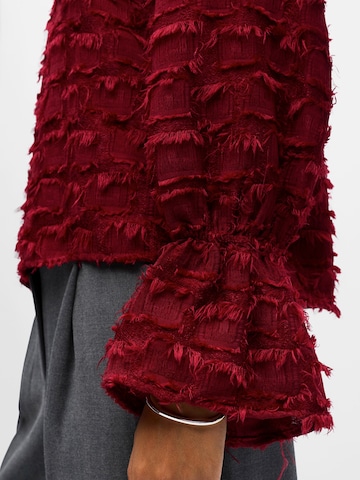 OBJECT Blouse 'OBJDARIA' in Rood