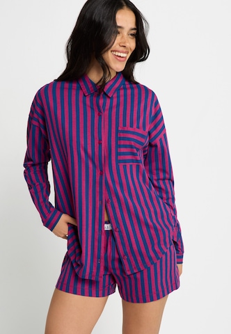 LSCN by LASCANA - Pijama em azul: frente