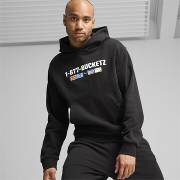 PUMA Sports sweatshirt 'Call Us Now' in Black