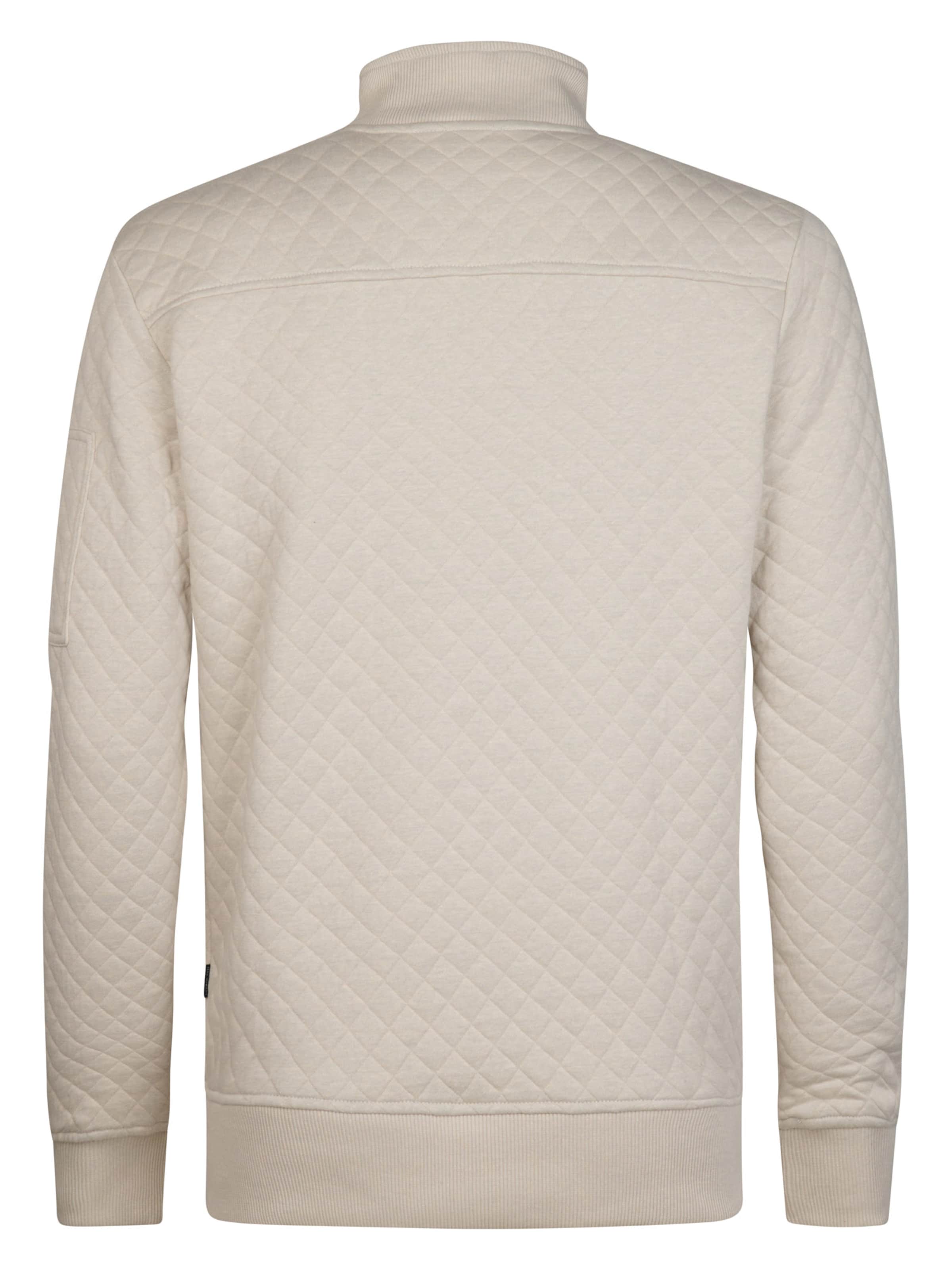 Petrol Industries Sweatvest in Wit