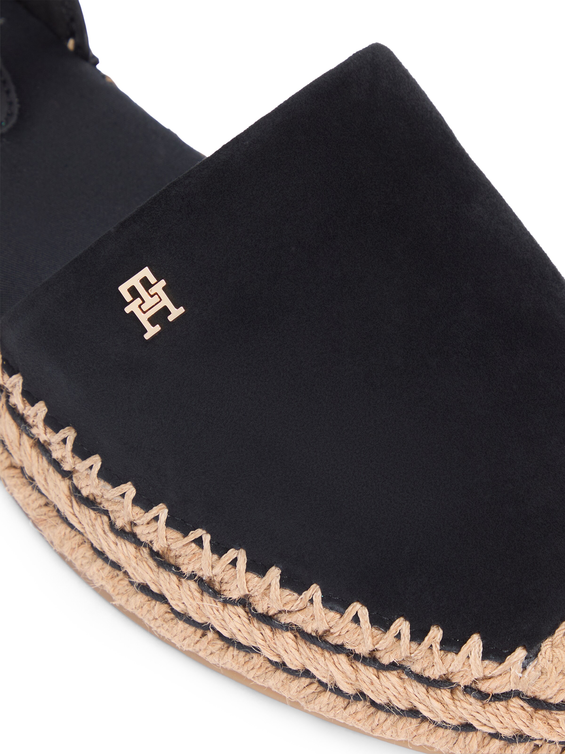 TOMMY HILFIGER Espadrilles - fekete