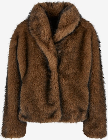 Urban ClassicsZimska jakna - smeđa boja: prednji dio