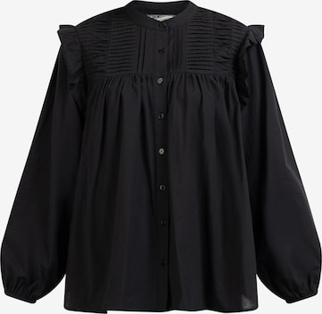 DreiMaster Vintage Bluse in Schwarz: predná strana