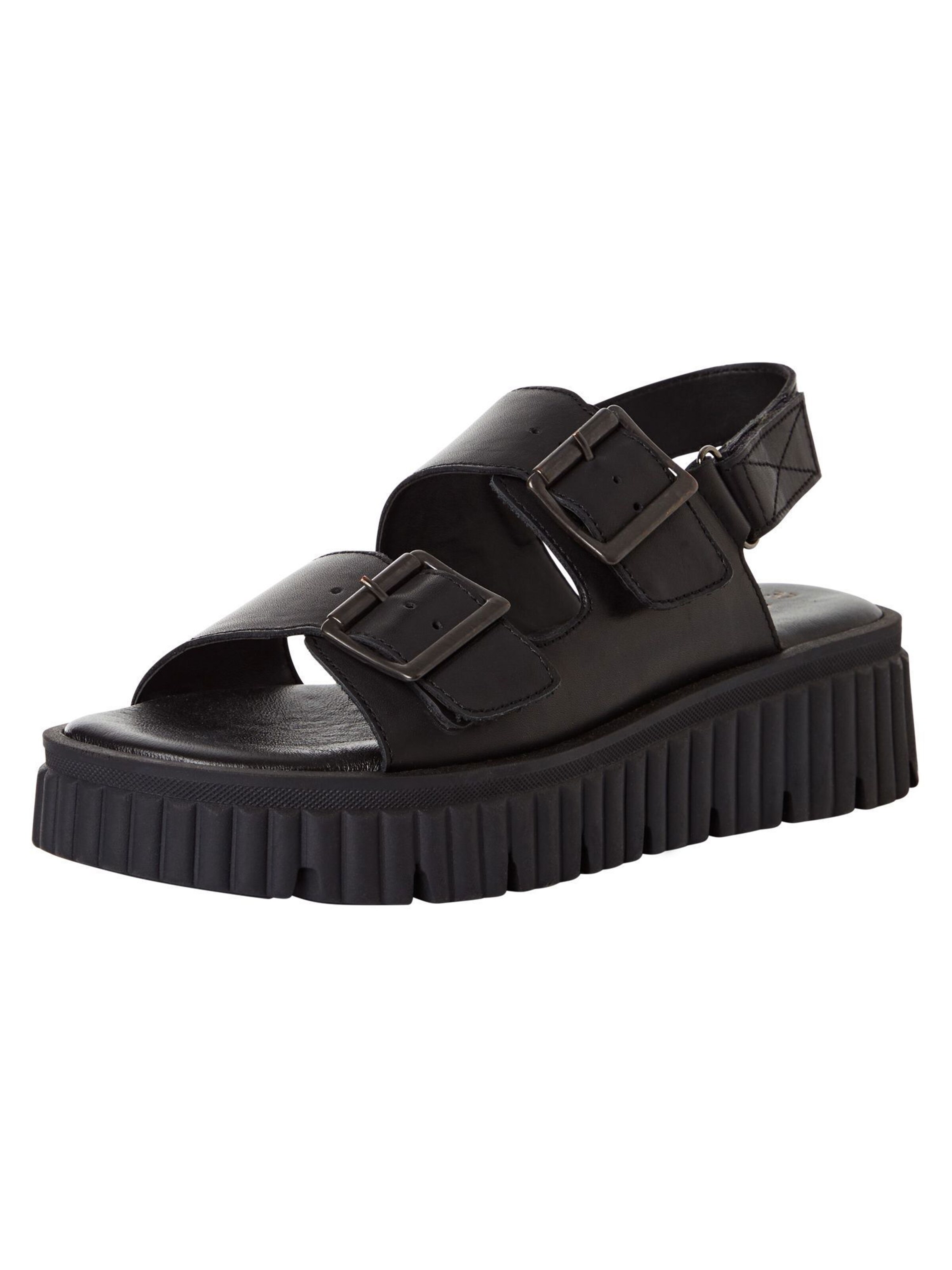 Tamaris Sandalette in Schwarz: Vorderseite