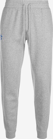 UNDER ARMOUR Tapered Workout Pants in Grey: front