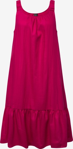 Robe Ulla Popken en rose : devant