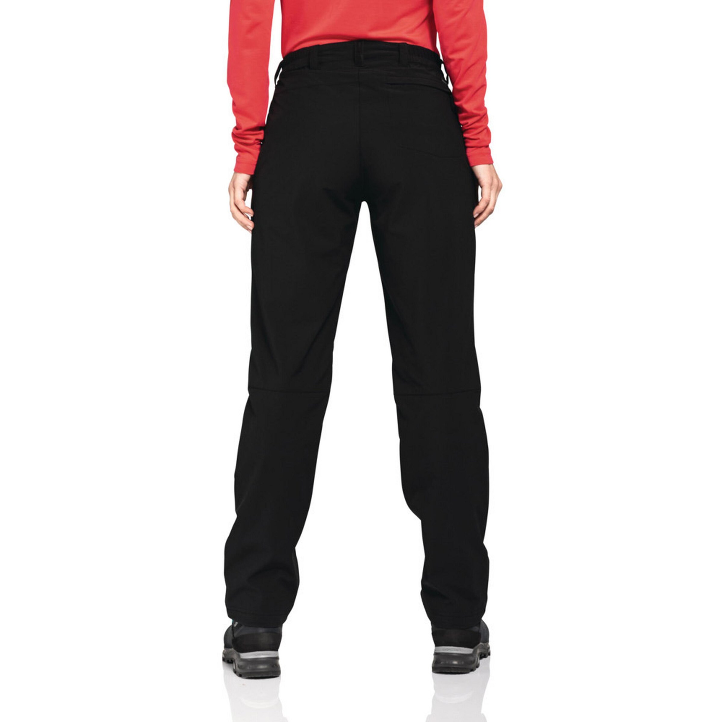 Schöffel Regular Outdoorbroek 'Engadin1' in Zwart