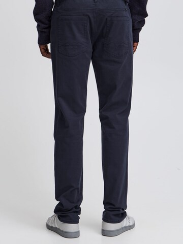 BLEND Slim fit Trousers 'Rodney' in Blue