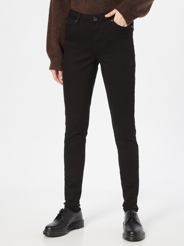 FIVEUNITS Slim fit Pants 'Kate' in Black: front