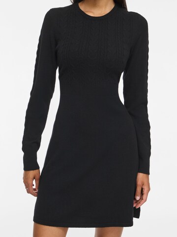 Robes en maille 'VIKERRY' VILA en noir