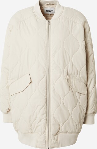 Veste mi-saison 'TINA' ONLY en beige : devant