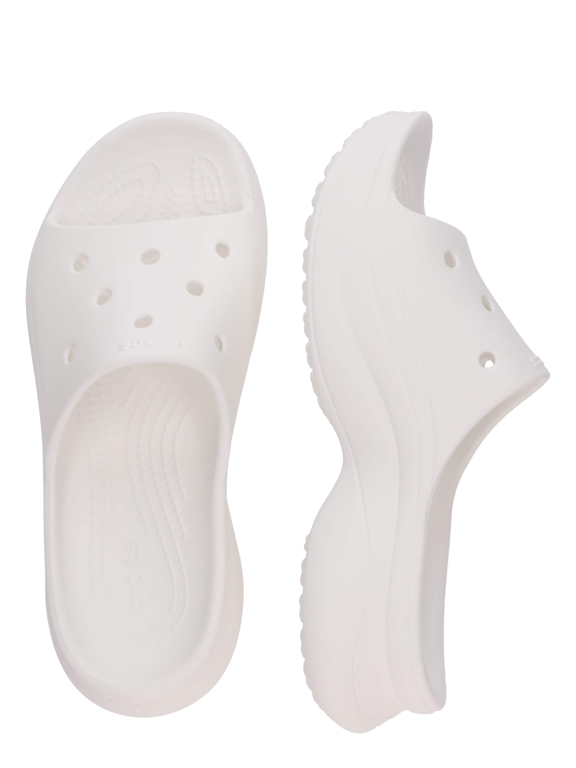 Mule 'Bae' Crocs en blanc