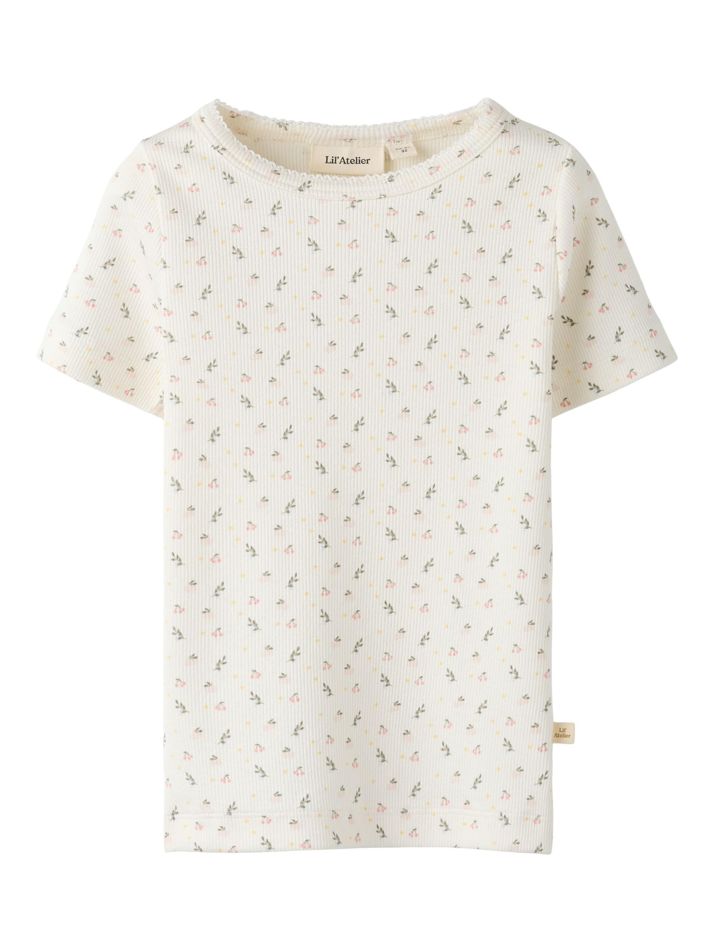 Lil'Atelier - Camiseta en blanco: frente