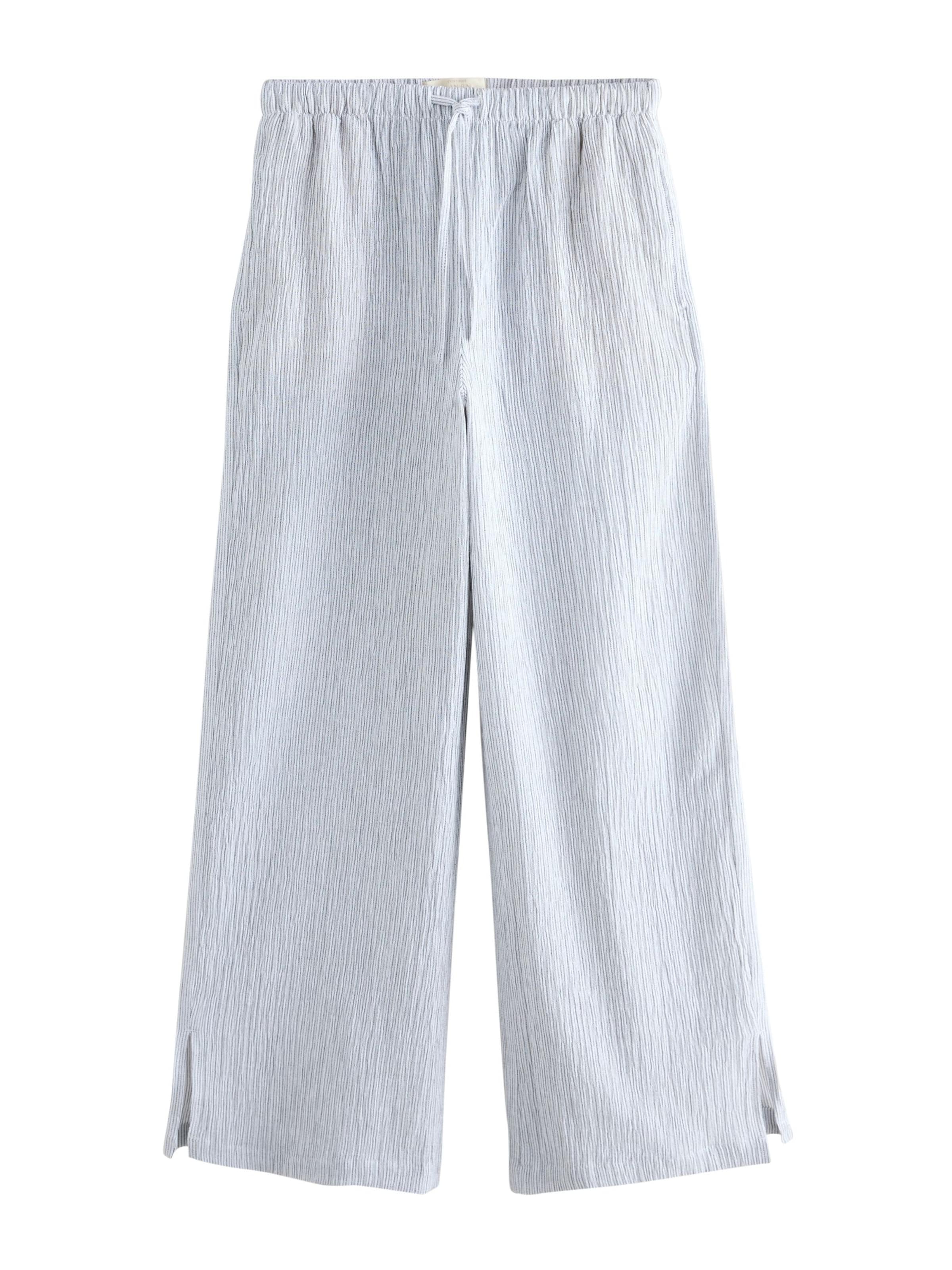 Wide Leg Pantalon Next en bleu